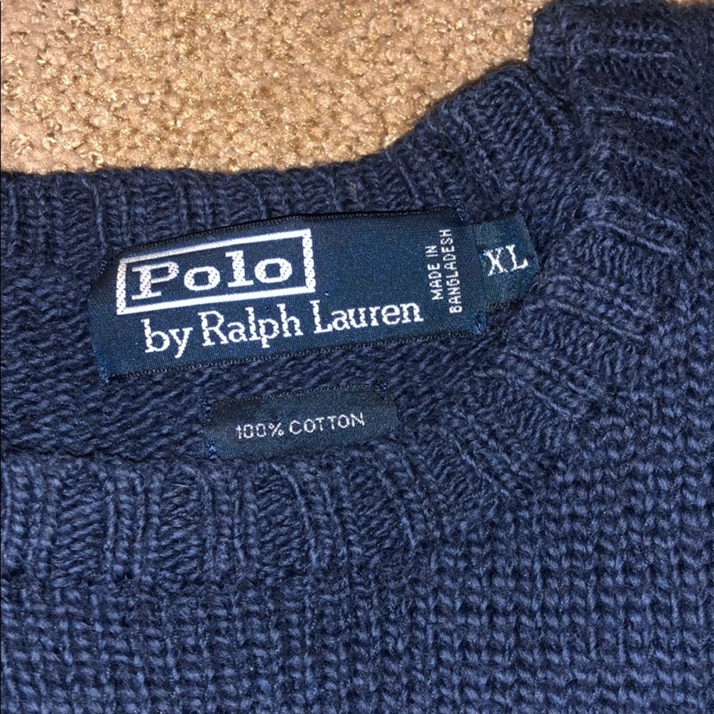 Vintage Polo Sweater - Picture 2 of 2